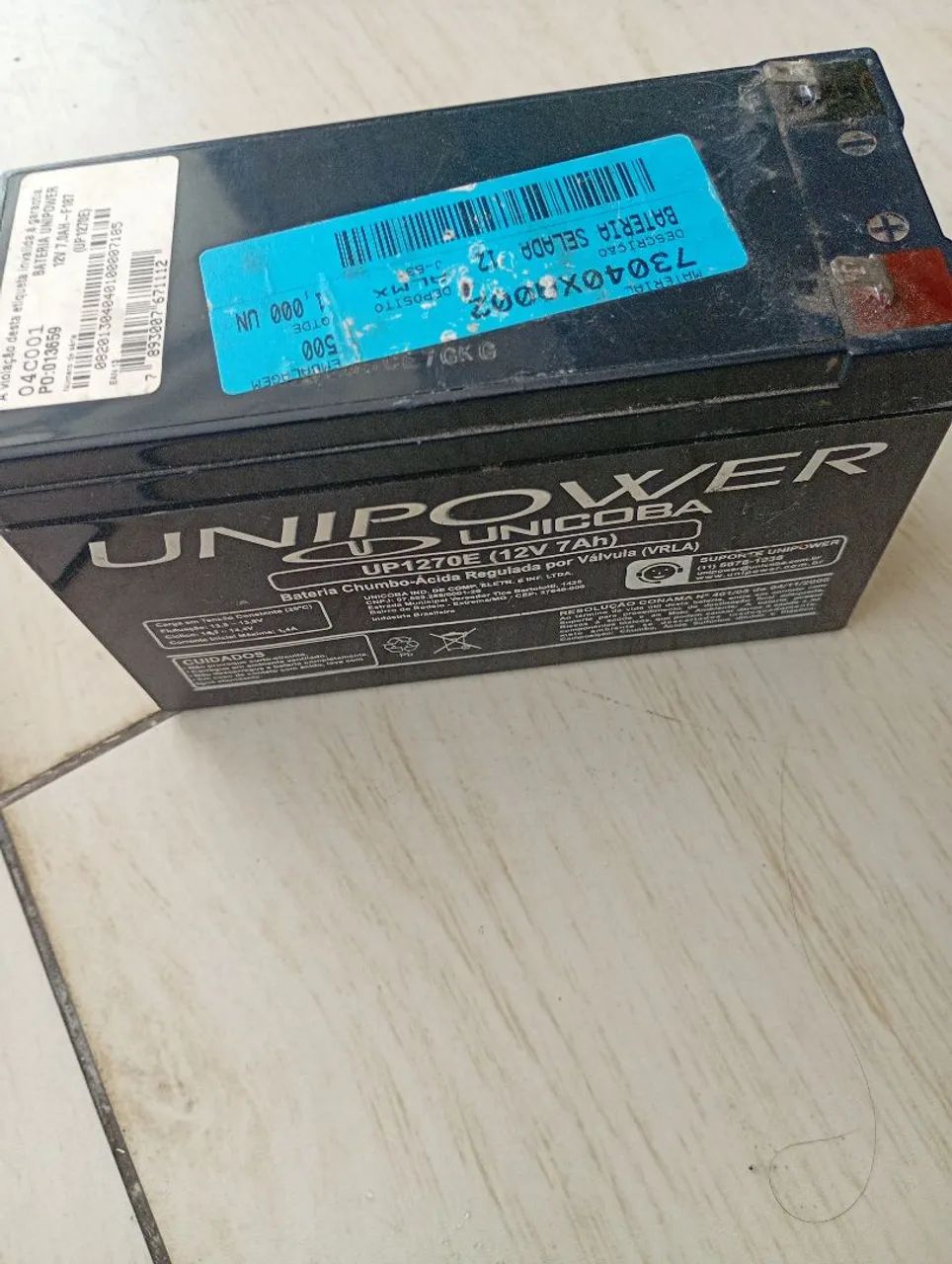 Unipower bateria 12v  - Foto 2