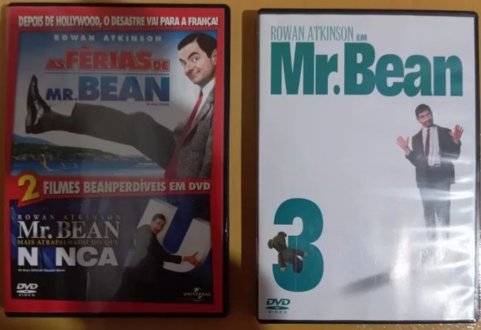 Dvd's Mr. Bean - Excelente estado (Semi Novo)