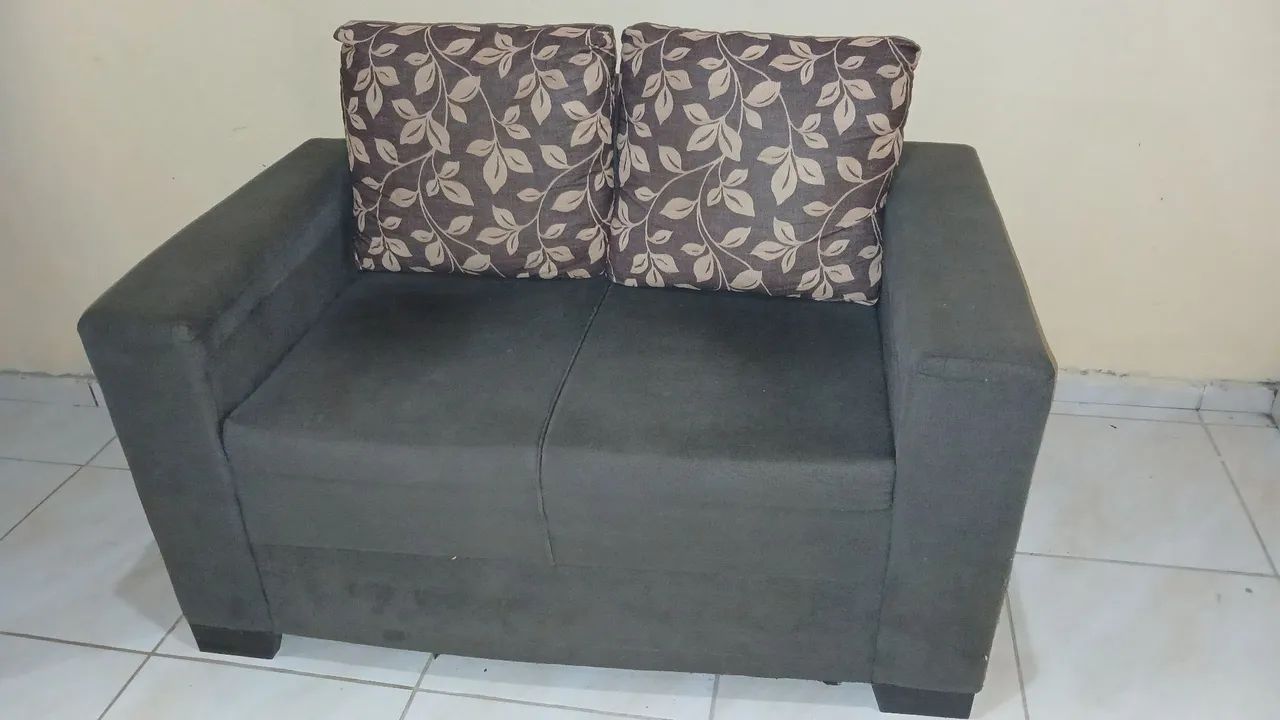 Sofá 2 e 3 lugares com almofadas soltas - Foto 2