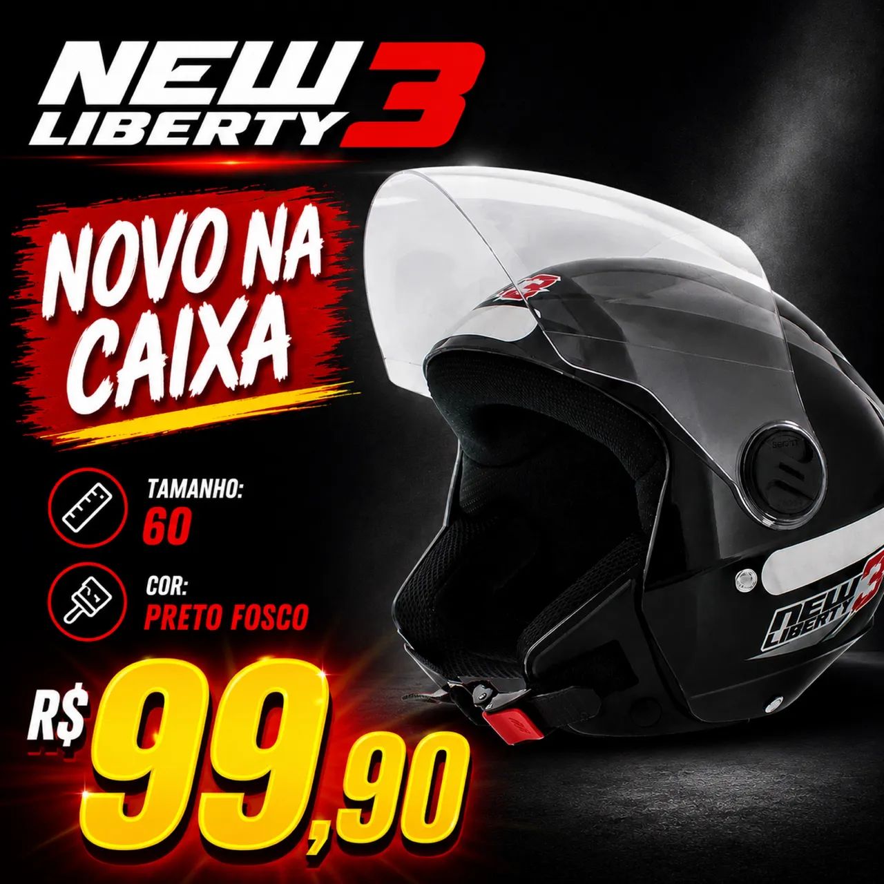 Capacete New Libert 3