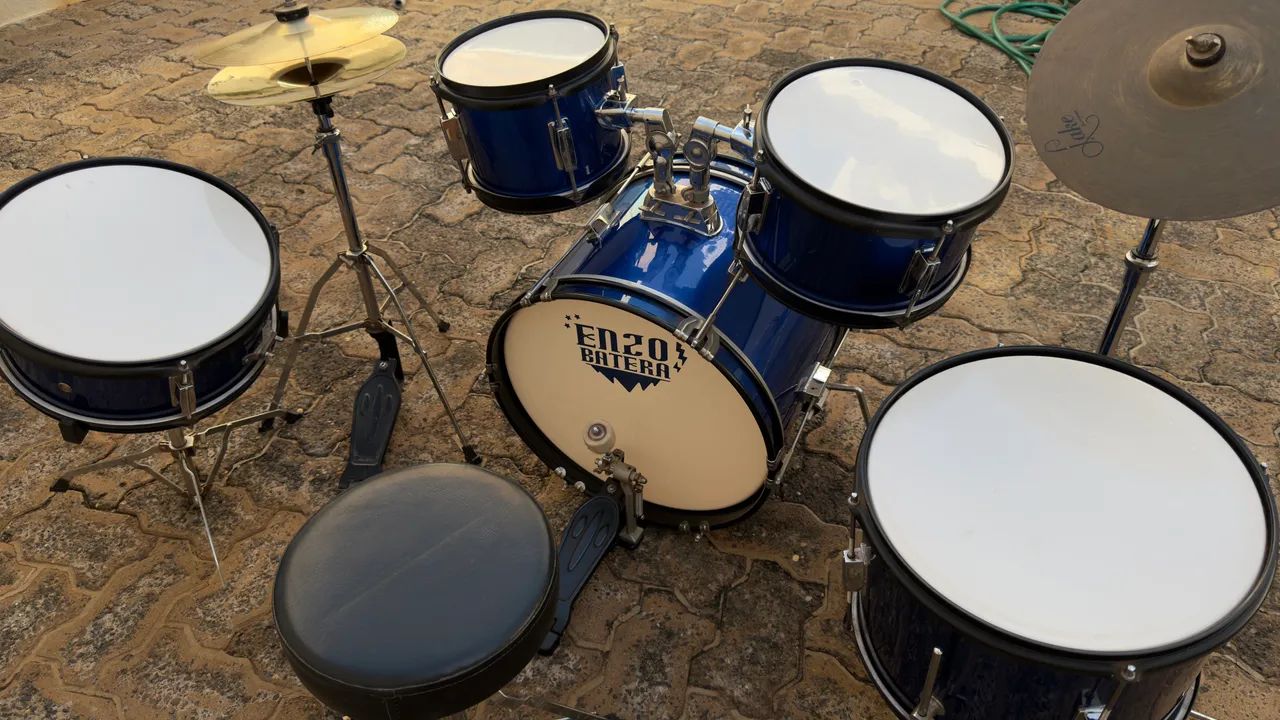 BATERIA INFANTIL NAGANO ONE AZUL - Foto 5
