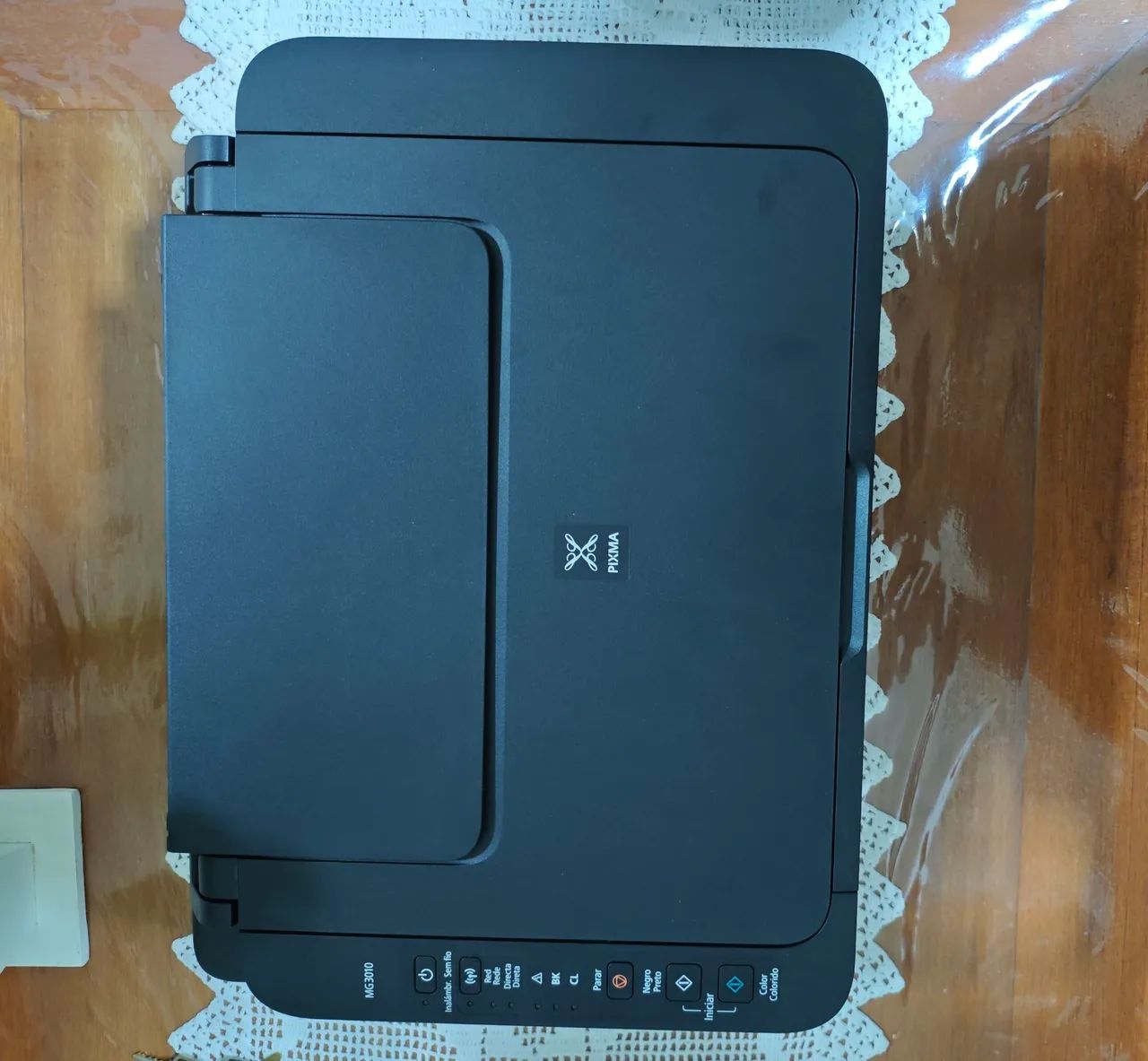 Vendo barato,impressora pouco usada e com os cabos originais para ligar no notebook.  - Foto 5