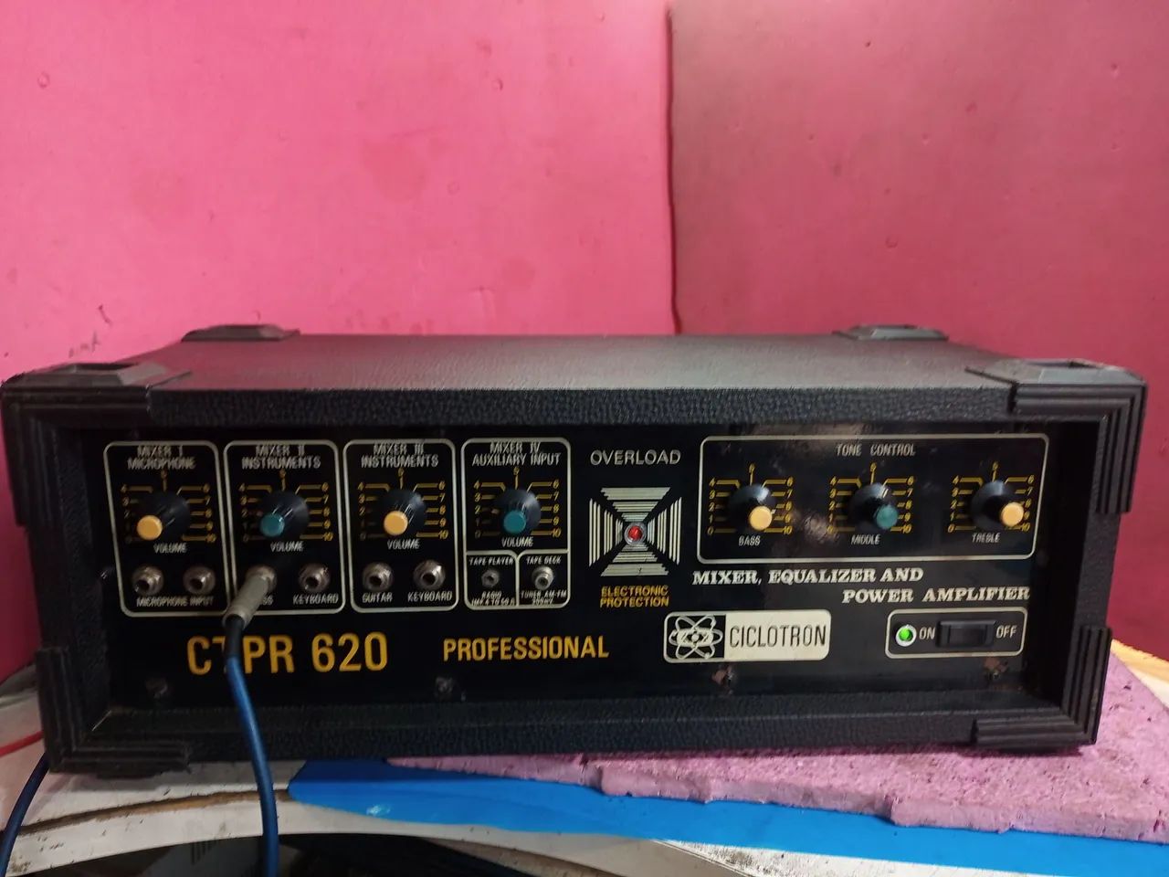 Amplificador de Som Ciclotron