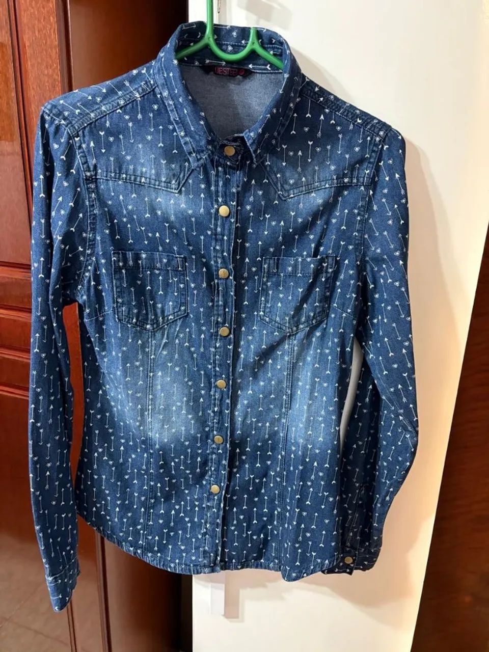 Camisa feminina bluesteel P