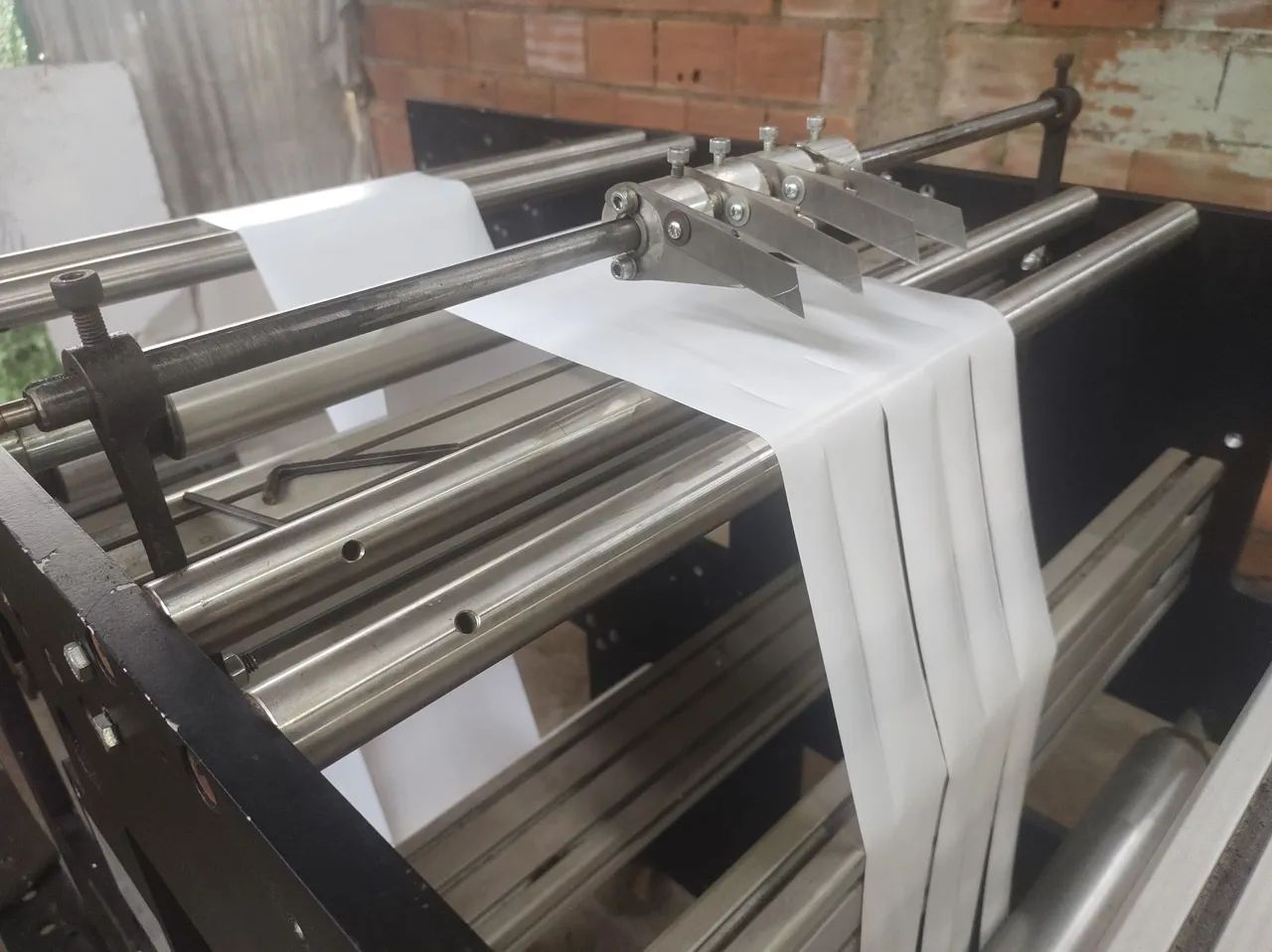 Rebobinadeira de papel flexografica  - Foto 4