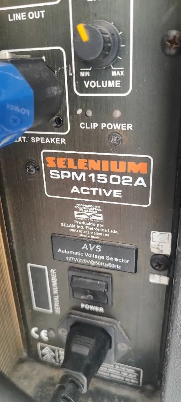 Vendo caixa de som Selenium SPM 1502A - Foto 2
