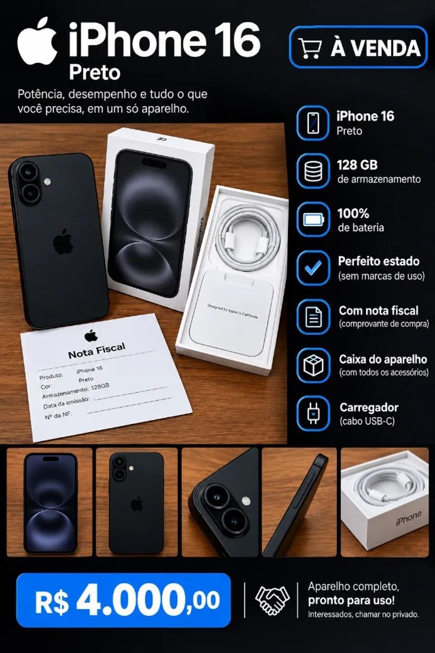 Iphone 16 (128 GB)