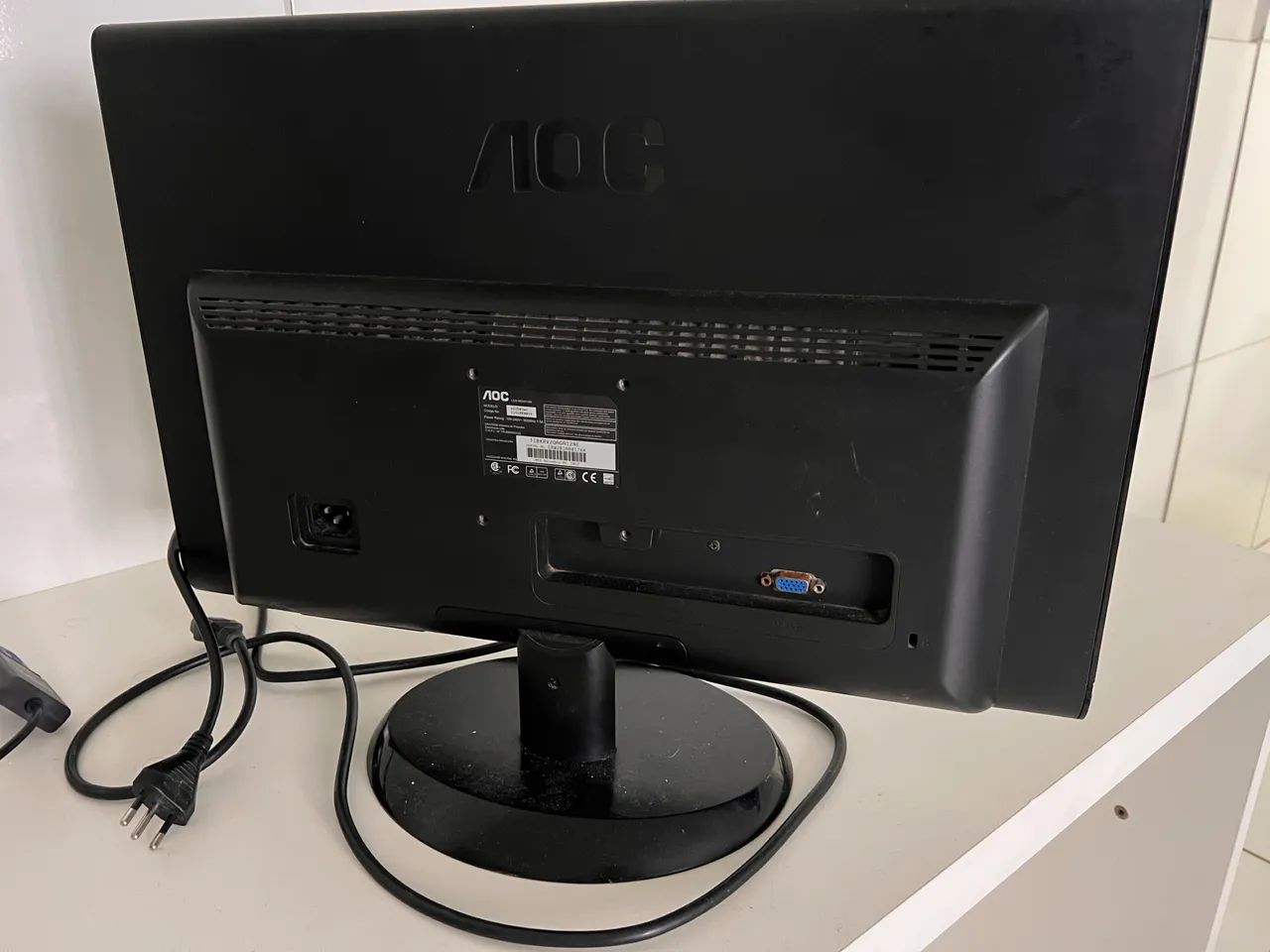  Monitor AOC 21,5" Full HD e2250Swn - Funcionando 100% - Foto 2
