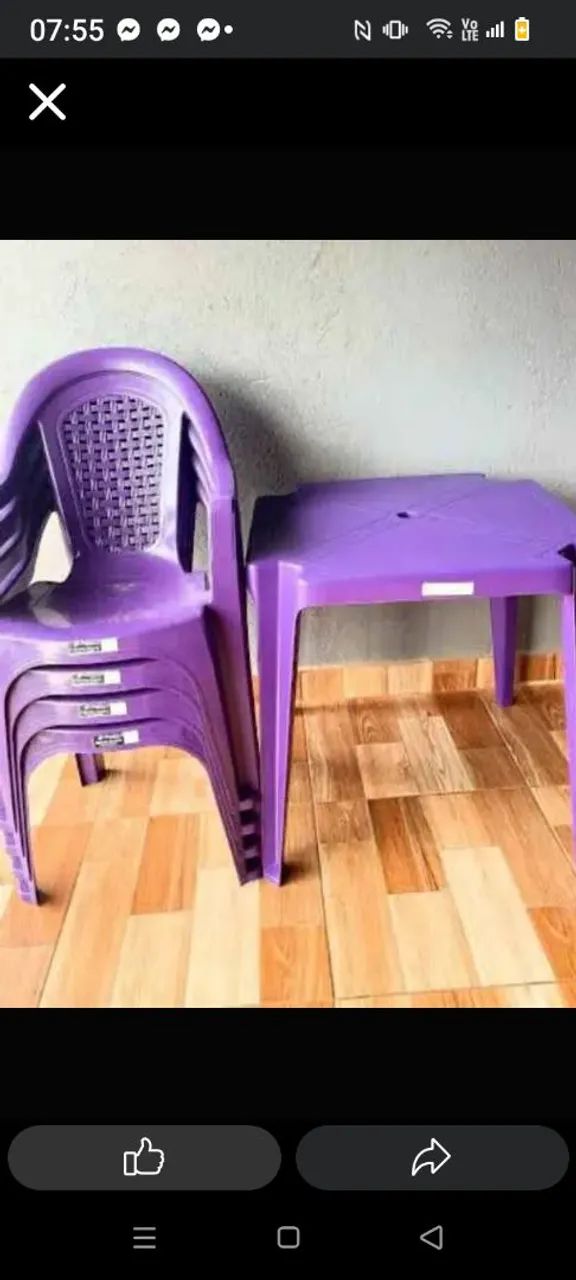 jogo mesa com 4cadeiras 