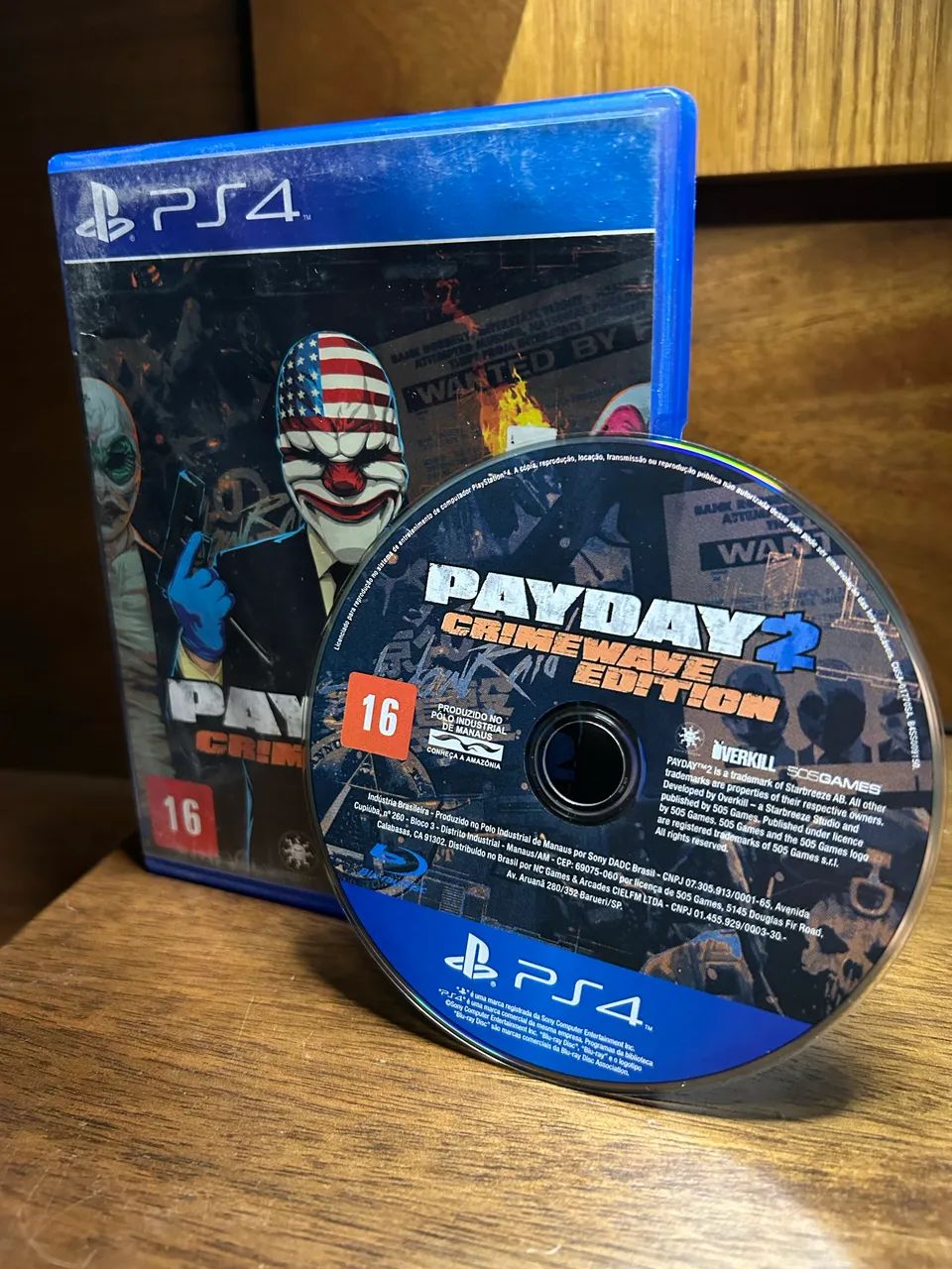 Payday 2 PS4 Original - Ótimo Estado - Foto 3