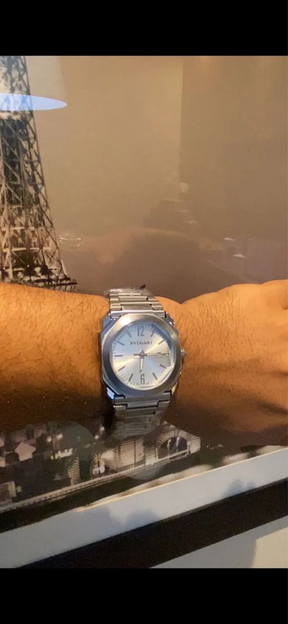 RELÓGIO DE PULSO BVLGARI PRIMEIRA LINHA - Foto 2