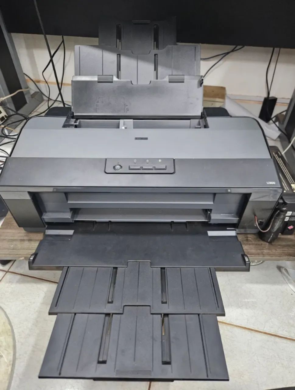 Impressora Epson L1300 A3 com defeito 