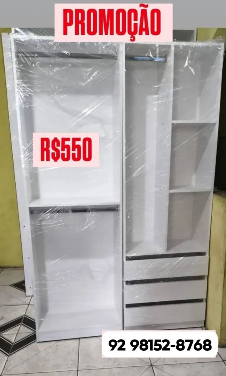 Closet promoção de final do mês peça o seu 