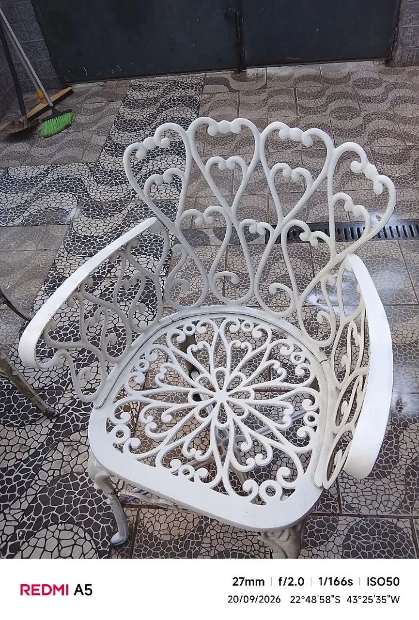 Mesa de Jardim ferro fundido - Foto 4