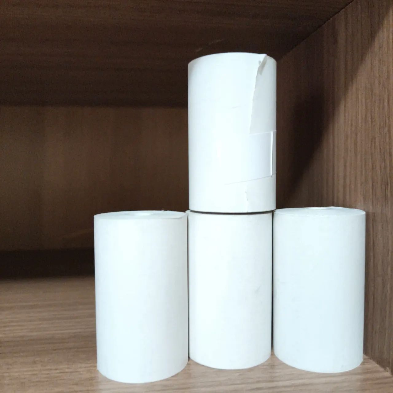 Pacote Com 6 Bobinas Térmicas 57x15mm Para Máquina De Cartão - Foto 4