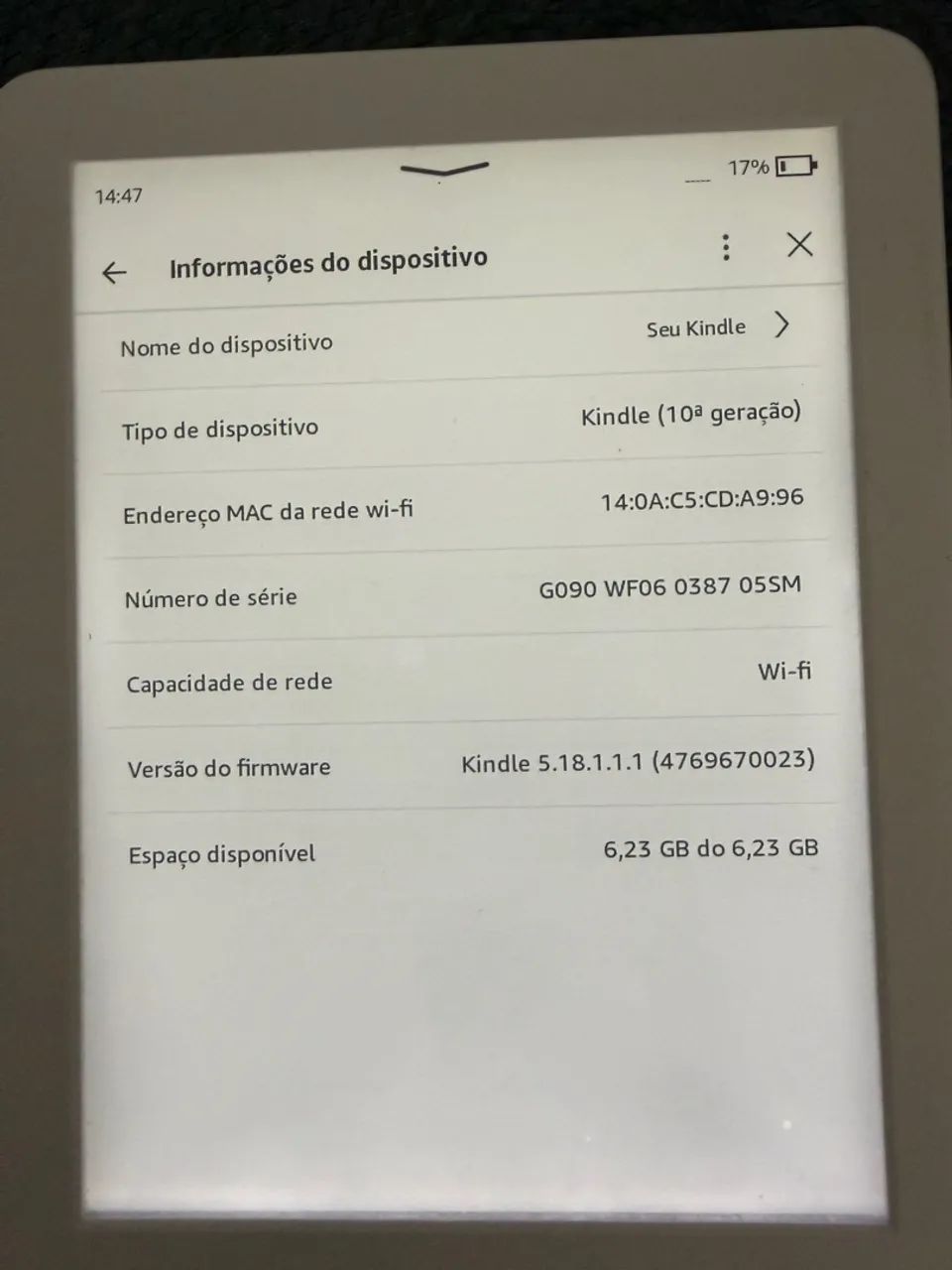 Kindle 10° geração  - Foto 3