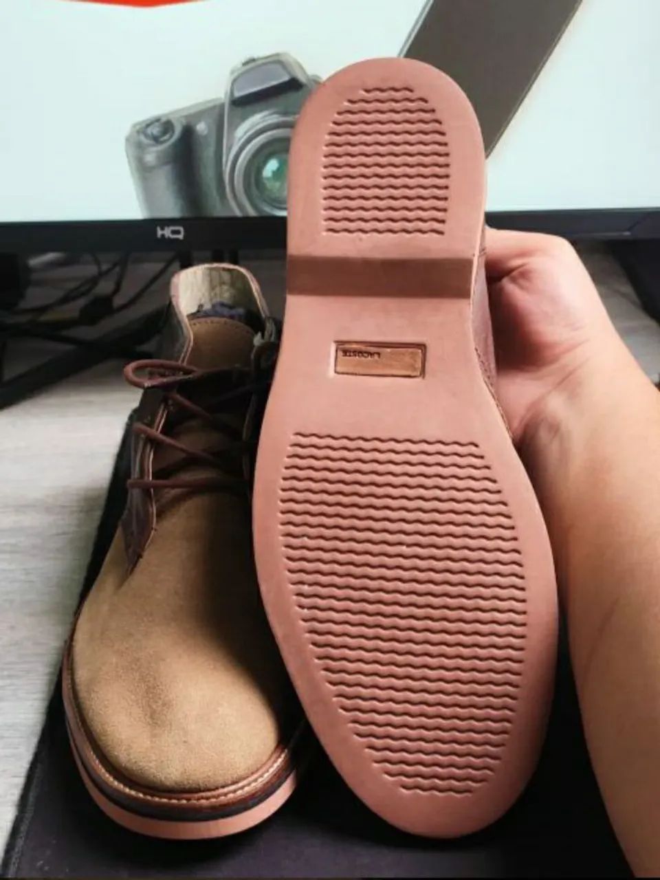 Bota Lacoste Masculina Nova 40 - Foto 3