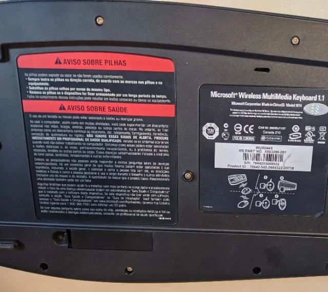 Kit Teclado e Mouse sem fio Microsoft - Foto 3