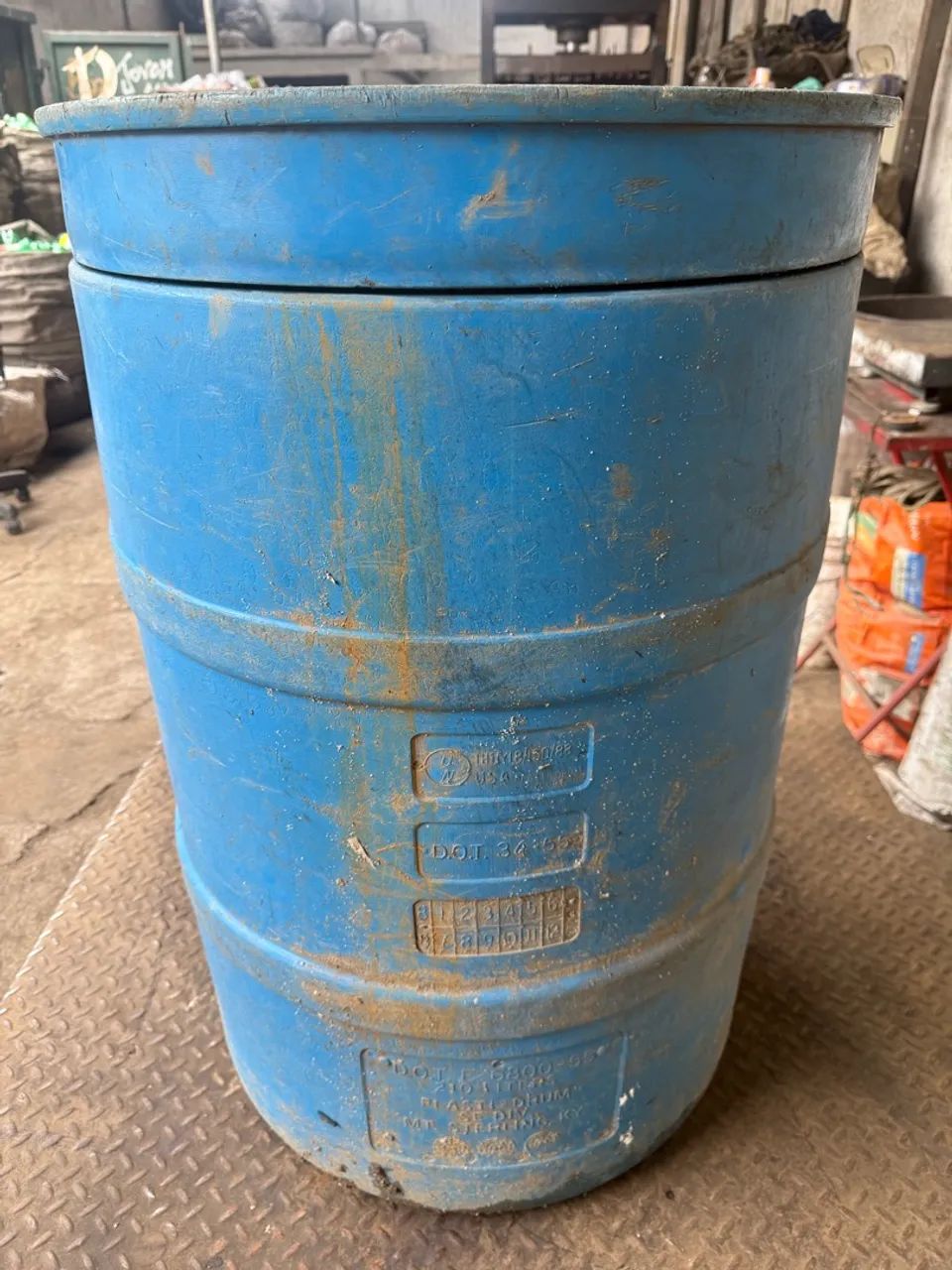 Tambor bombona 210 L