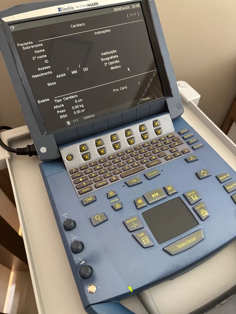 Ecocardiograma transtoracico Sonosite com sonda setorial - Foto 5