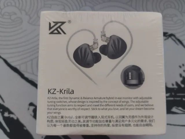 Kit Áudio | KZ D-Fi, Krila (Lacrado), Gale + Ponteiras de Espuma