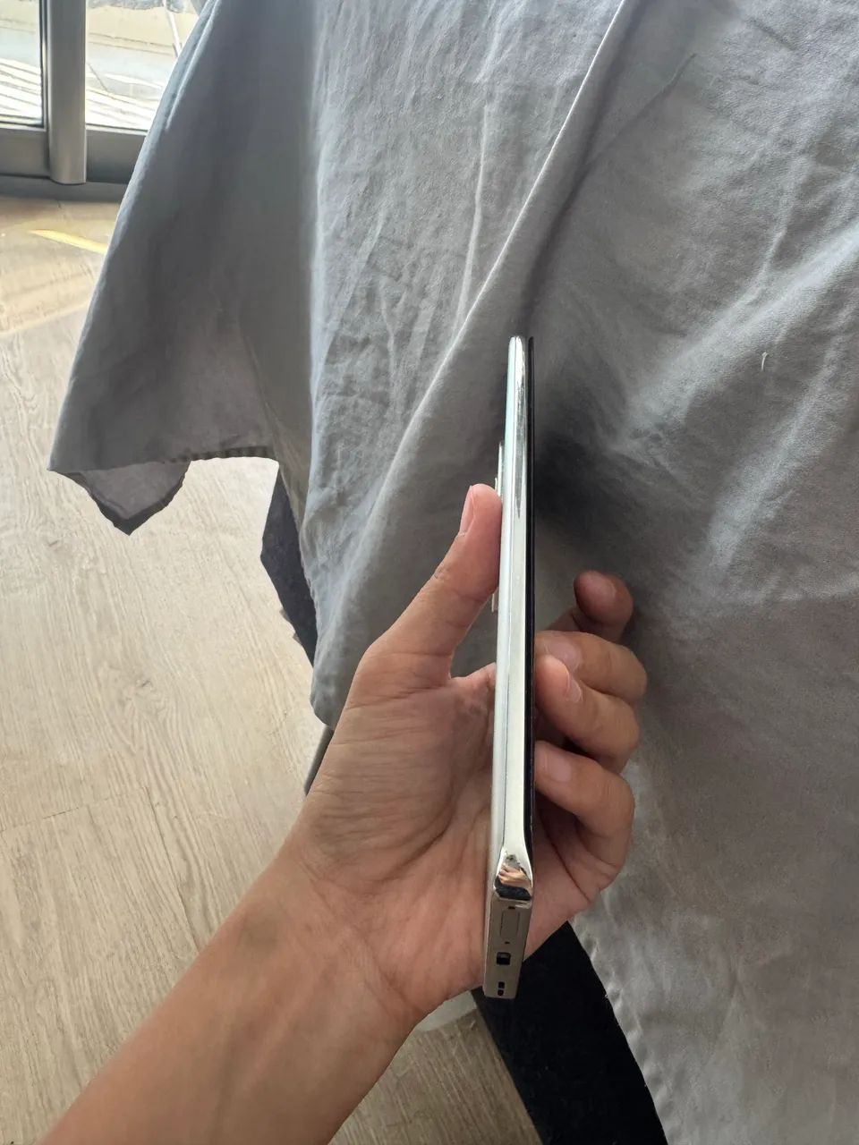 OPPO Reno12 5G 512GB Prata - Seminovo - Foto 4