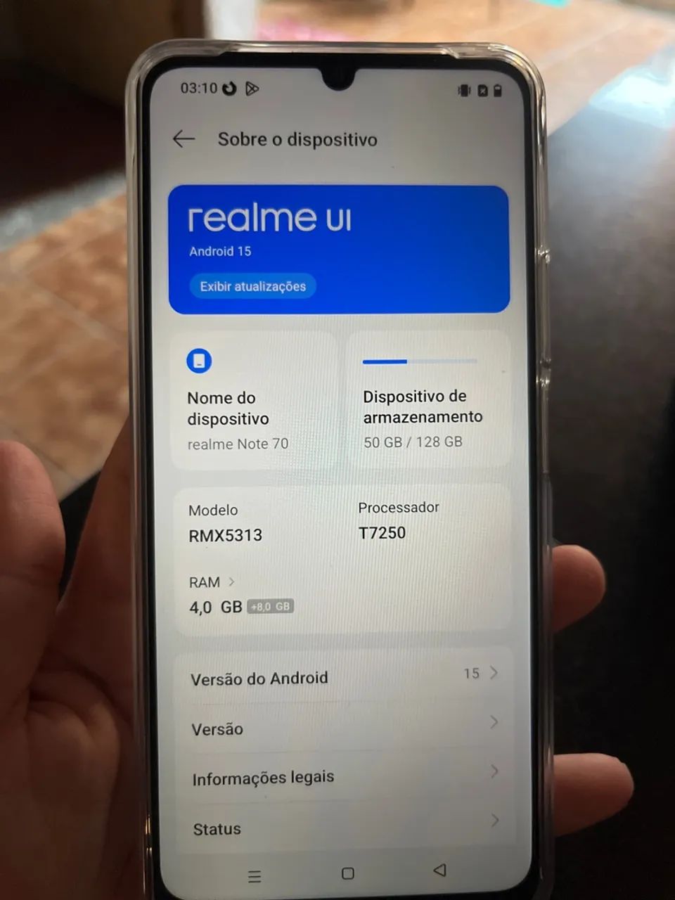 Celular Realme Note 70