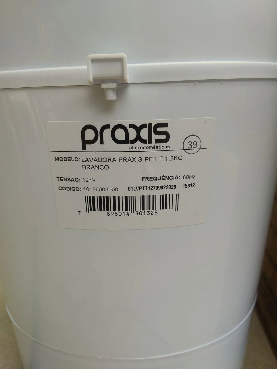 Mini máquina de lavar roupa praxis - Foto 5