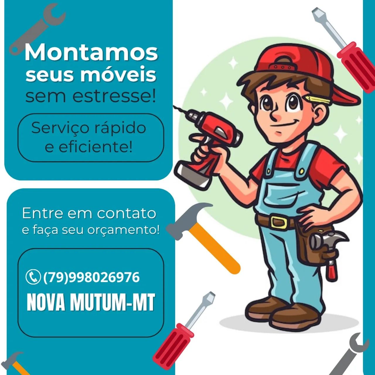 Montador de Móveis em Nova Mutum