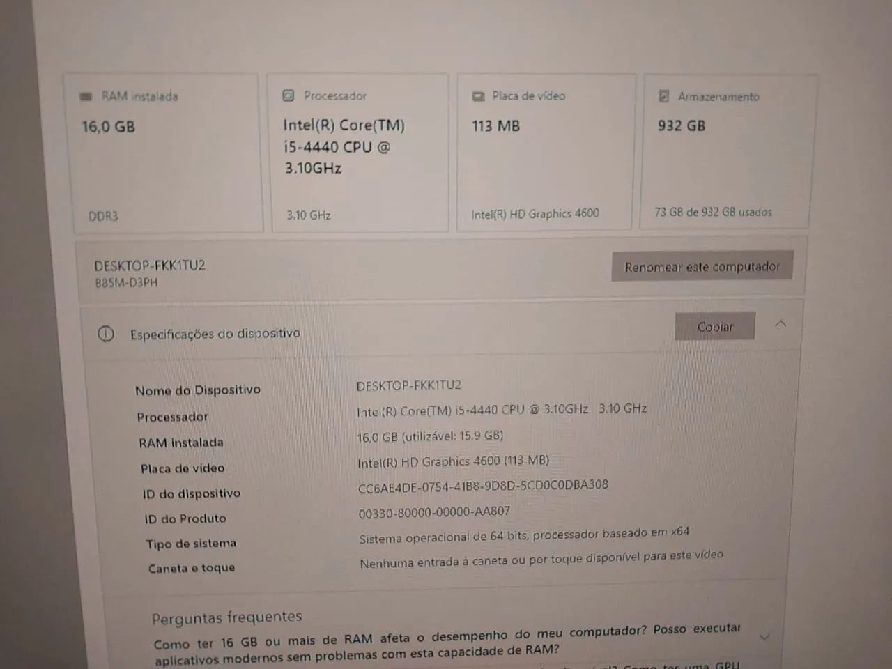 Vende-se PC Completo 