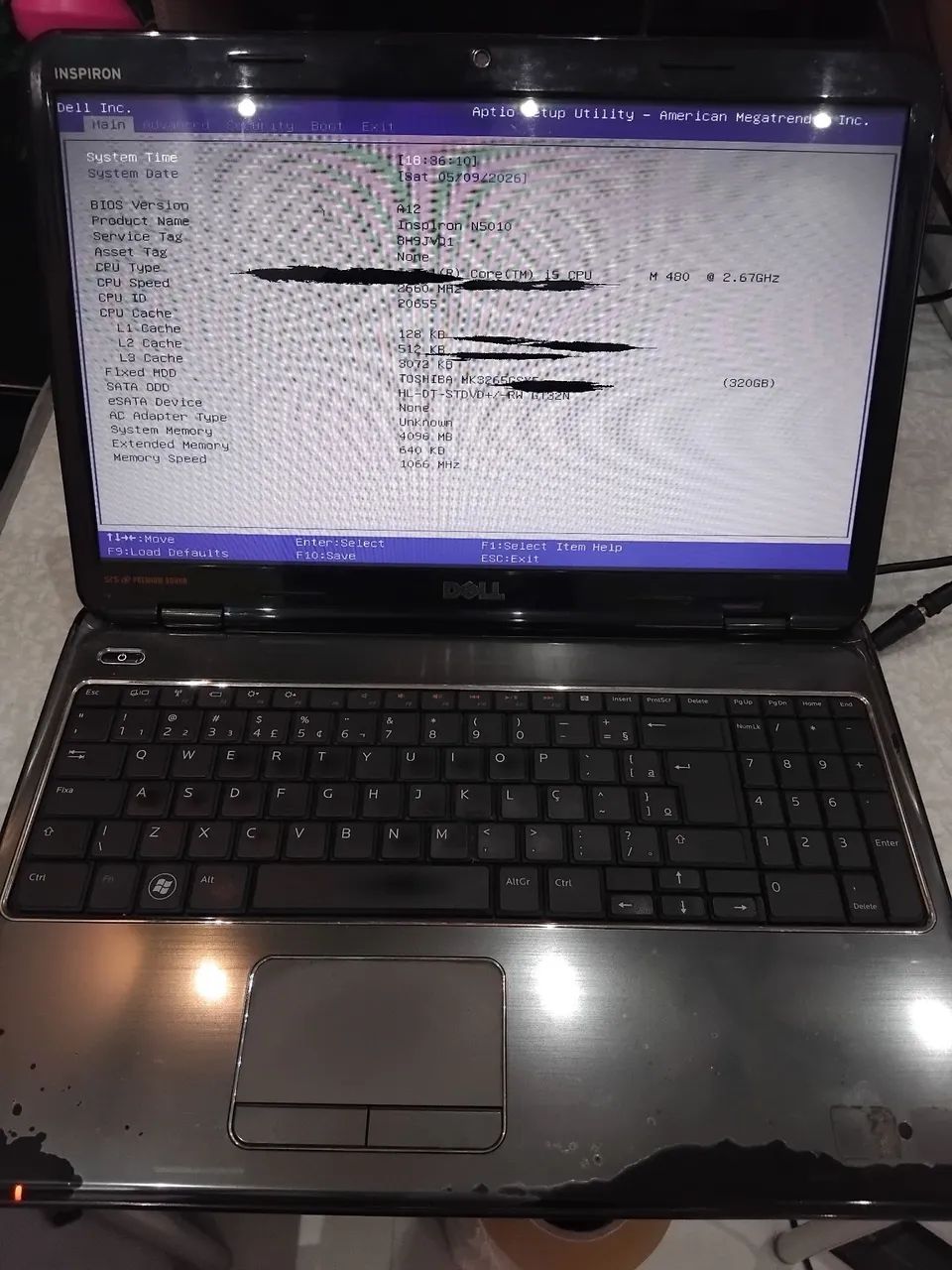 Notebooks Dell N5010 i5 M480 4gb hd320gb