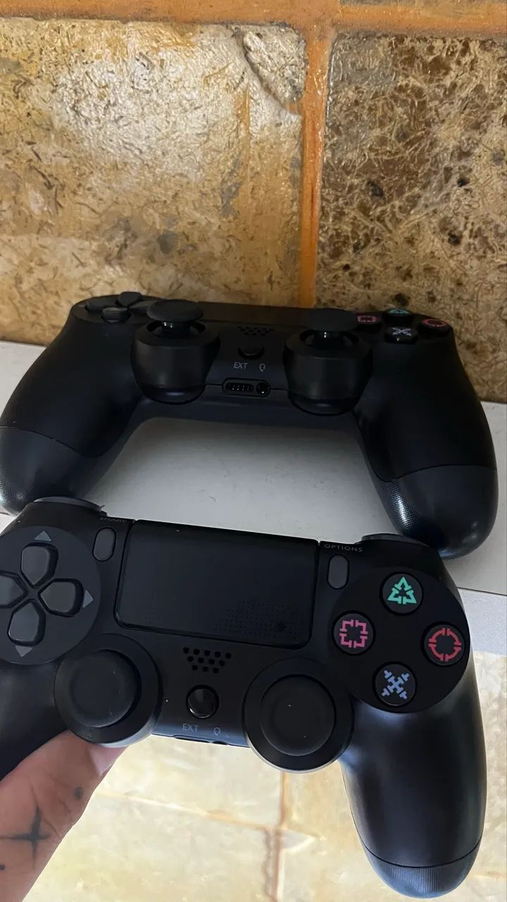 2 Controles de PS4 novos - Foto 2