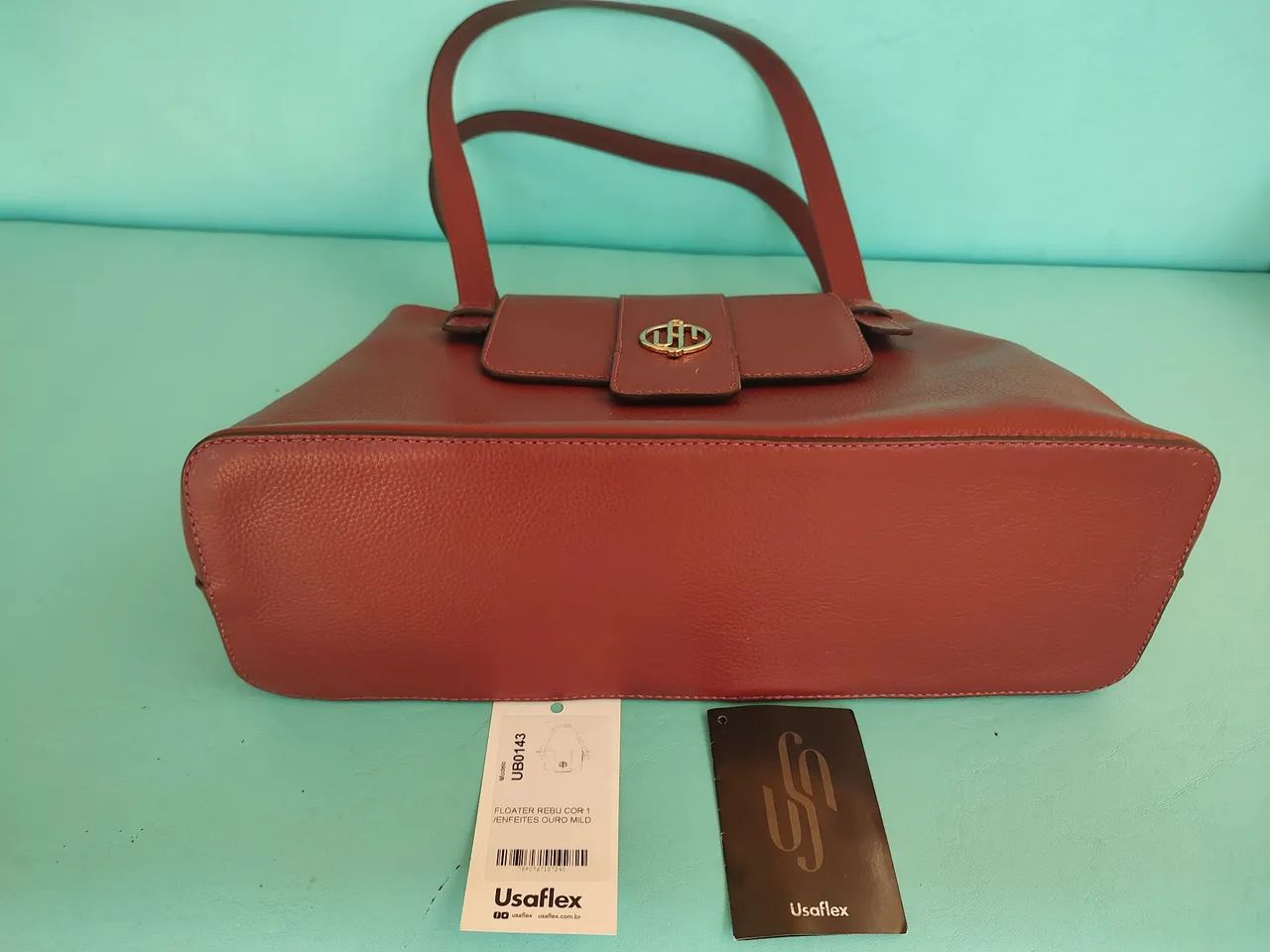Bolsa couro Usaflex  - Foto 4