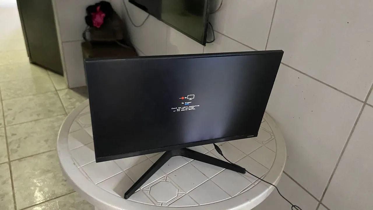 monitor samsung para retirada de peças