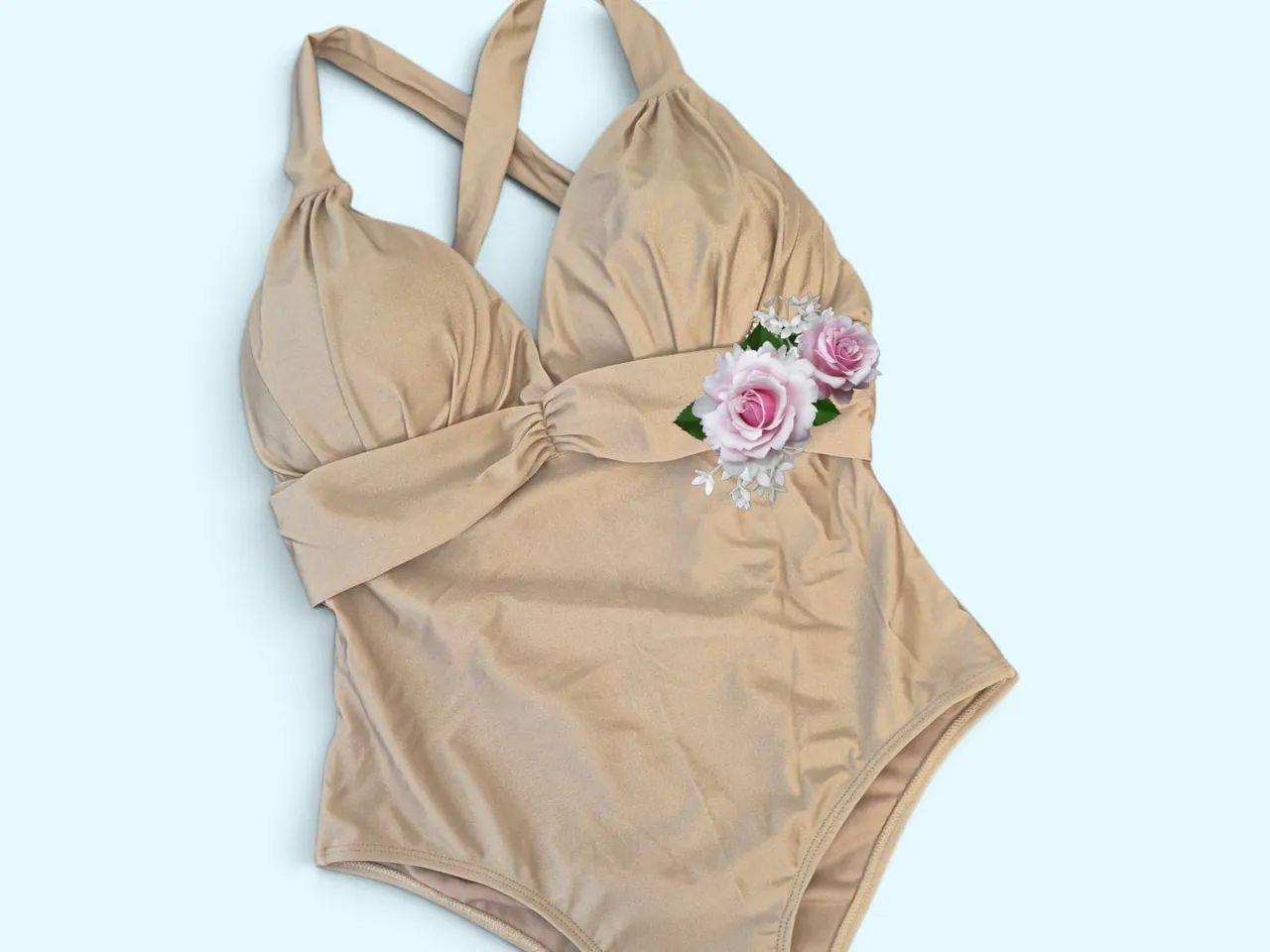 Maio dourado tamanho G super elegante - Foto 3