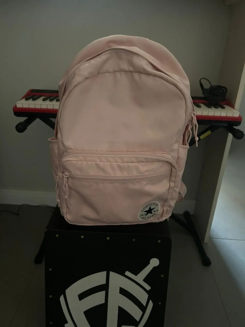 Mochila Feminina Go 2 Backpack Rosa Converse - Foto 2