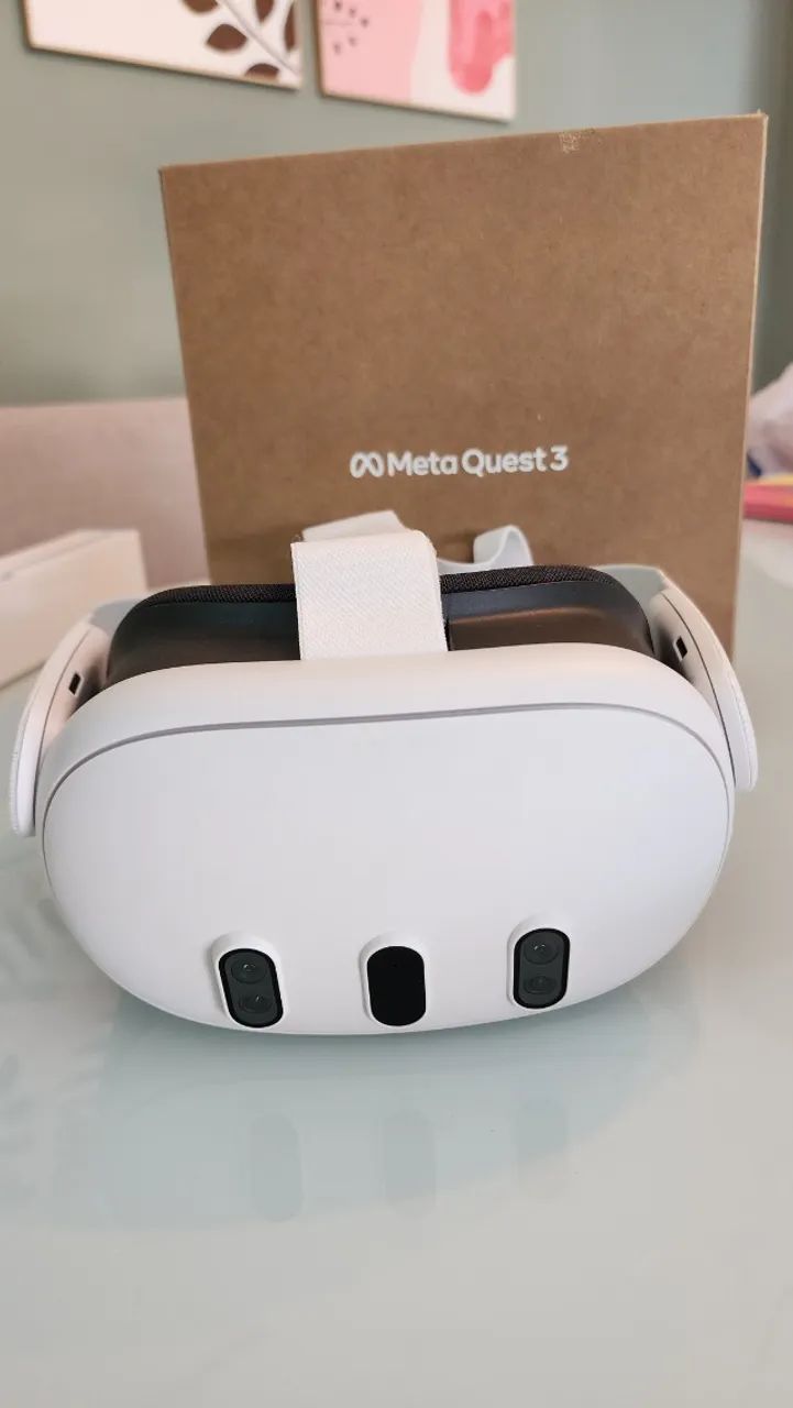 Meta Quest 3 Impecável + BOBOVR M3 PRO | SteamVR / PCVR