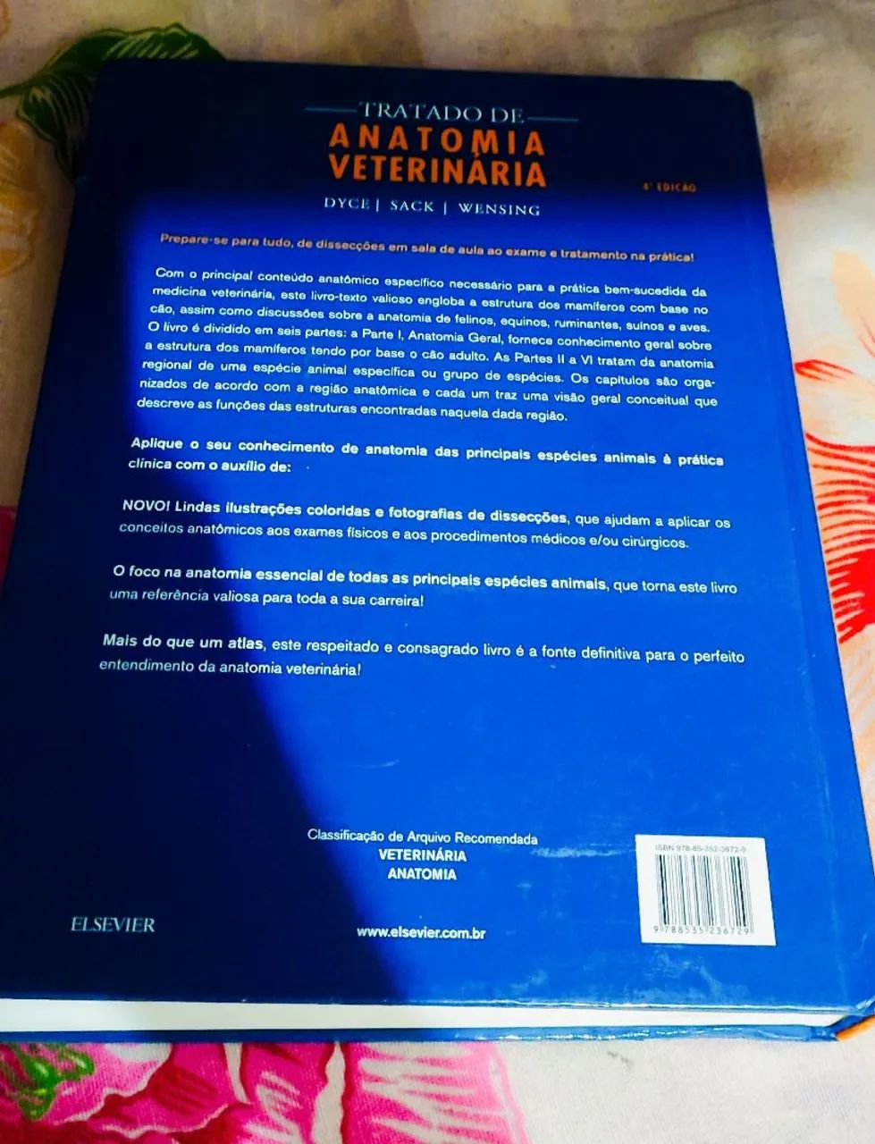 Livro Anatomia Veterinária  - Foto 4