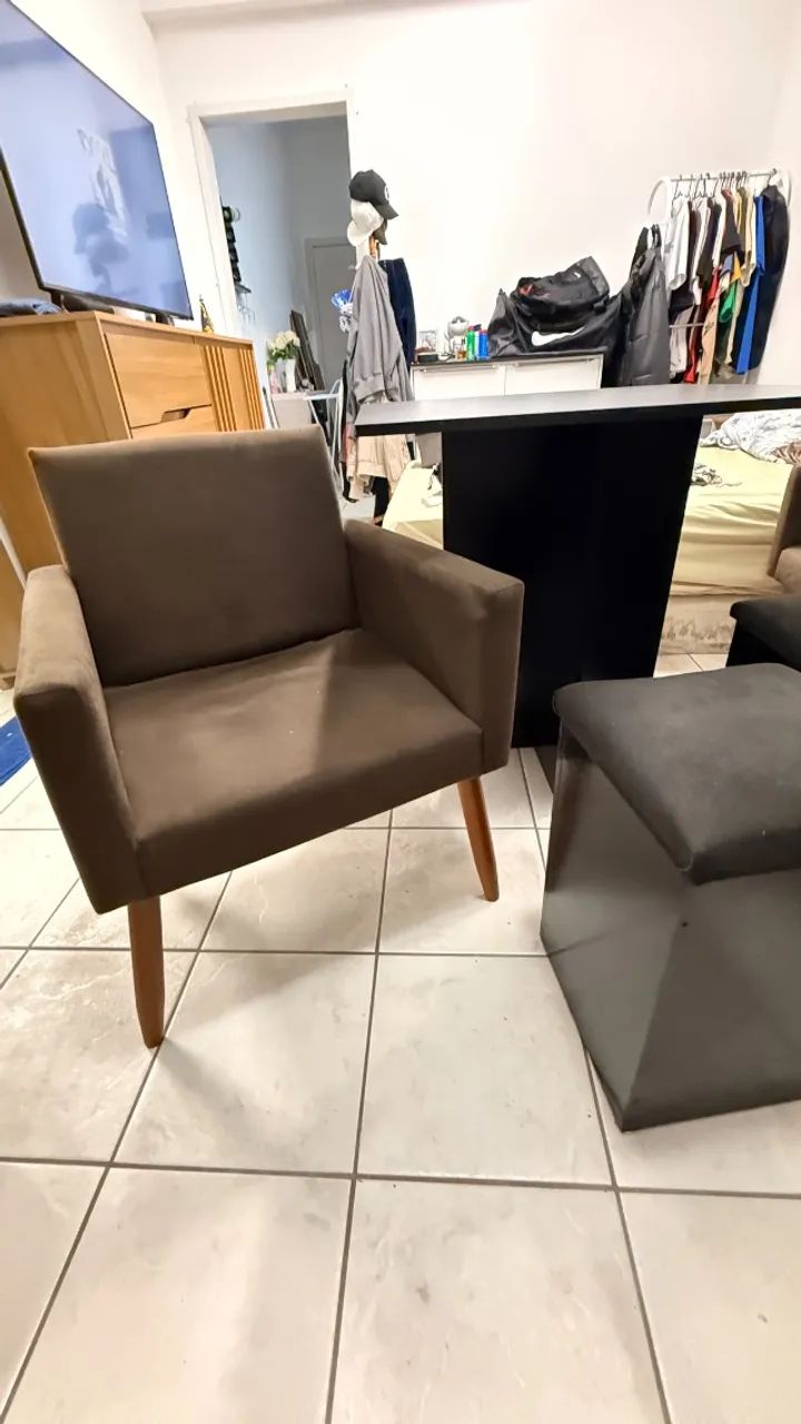 Conjunto mesa + poltronas  - Foto 3