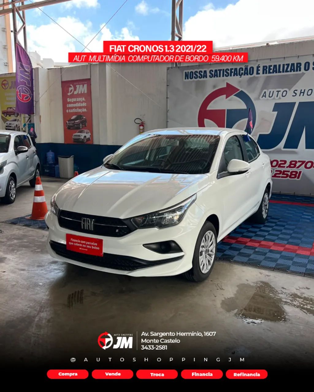 Fiat Cronos 1.3 8V Flex 2022 - Foto 3