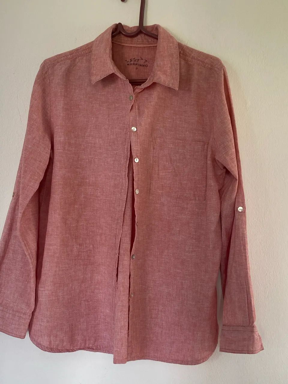 Camisa feminina de linho  - Foto 2