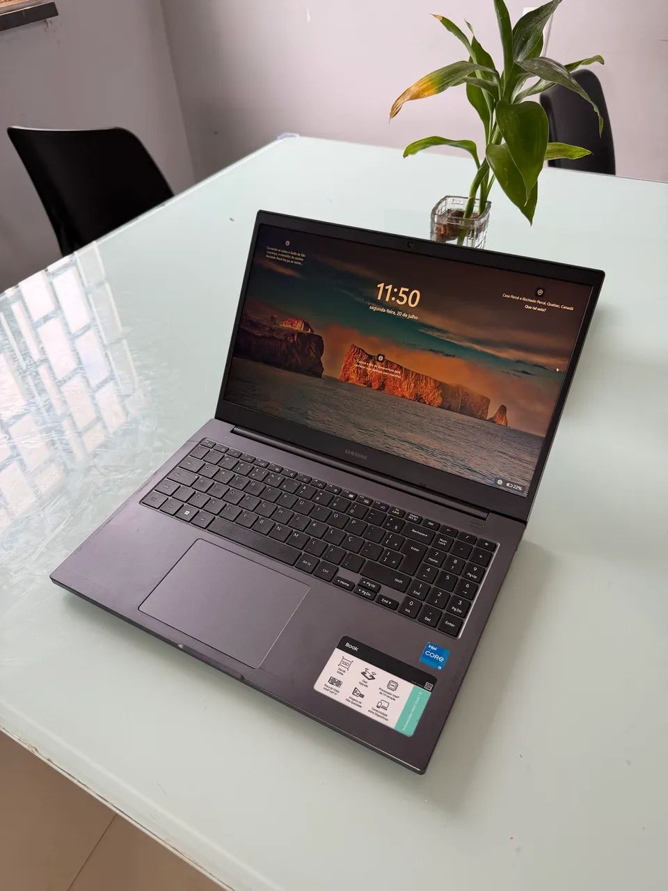 Notebook Samsung Intel Core i5 11 Geração 8GB 256GB SSD (Entrega Grátis)