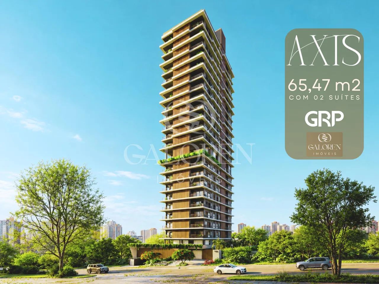 AXIS GRP: 2 Suites | Zona 08 | Jd Dom Pedro Peres | Maringá