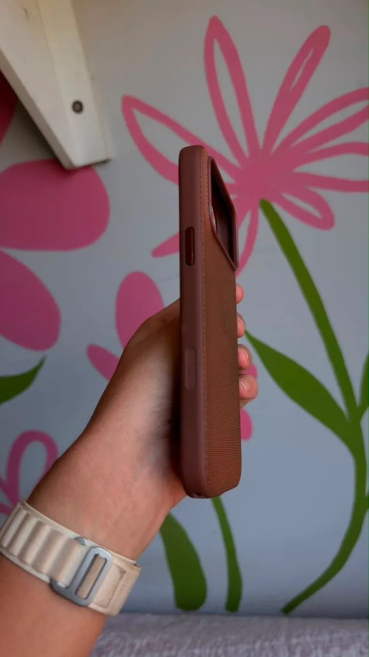 Capa tecido TechWoven para iphone 17 pro Max - Siena - Foto 2