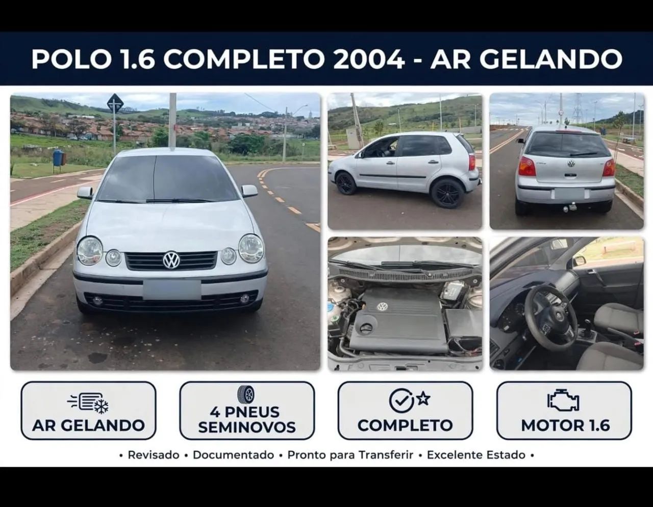 Volkswagen Polo 1.6 MI/ S.ouro 1.6mi 101cv 8V 5P 2004