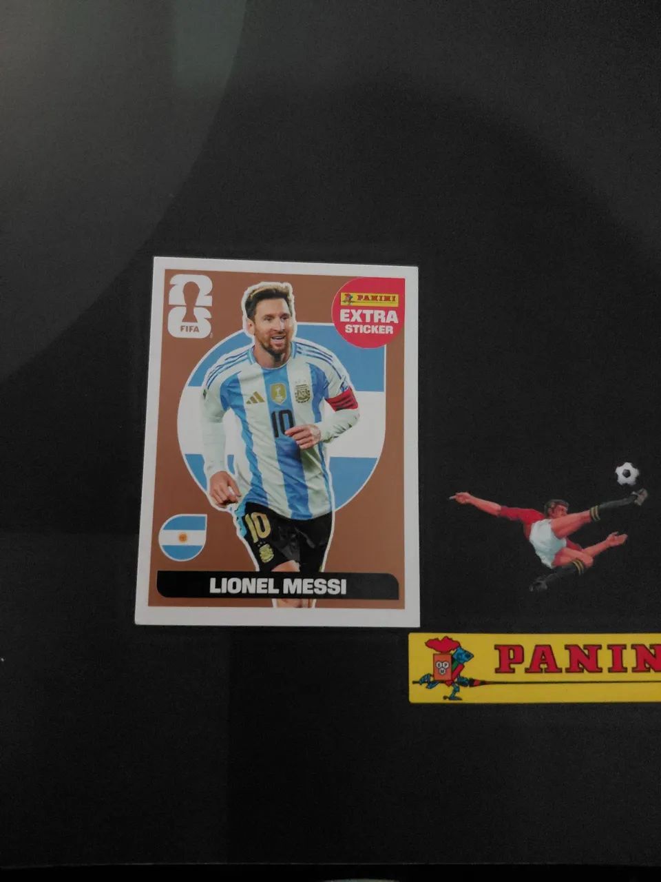 Figurinha legend do Lionel Messi Bronze 