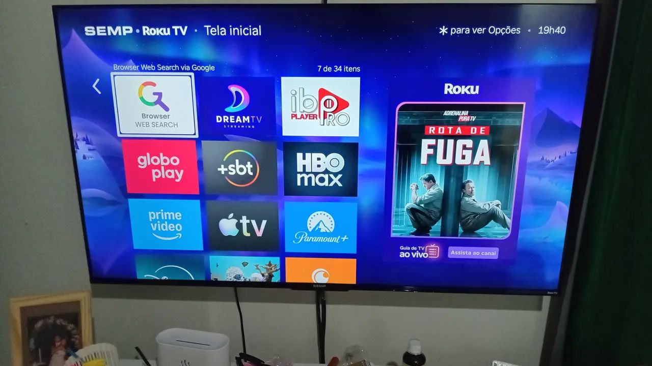 Smart TV Semp 55" 4K - Foto 4