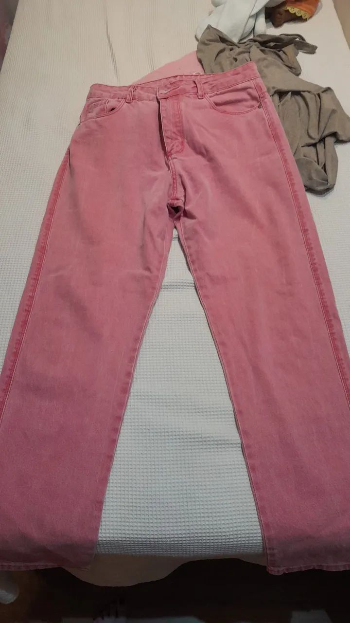 Calça nova rosa