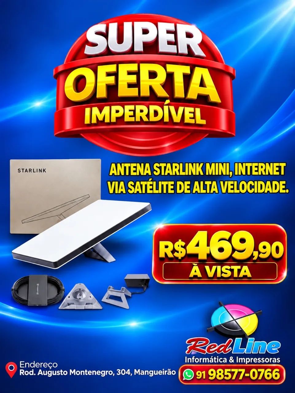 Starlink queima de estoque 