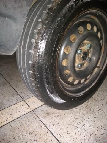 Rodas aro 14 pra troca em rodas 13 - Foto 3